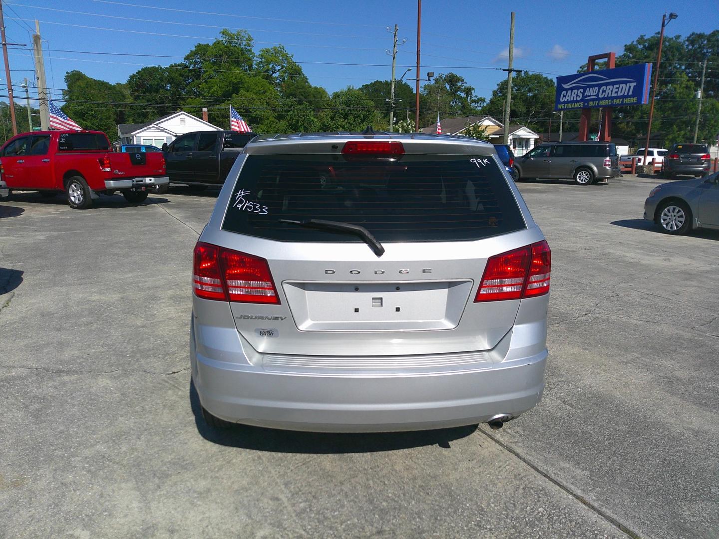 2014 SILVER DODGE JOURNEY SE (3C4PDCAB1ET) , located at 10405 Abercorn Street, Savannah, GA, 31419, (912) 921-8965, 31.988262, -81.131760 - Photo#3